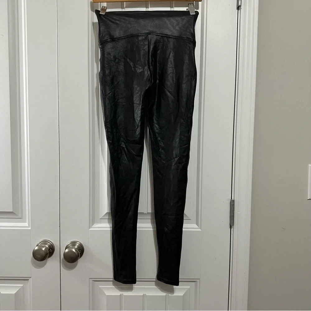 SPANX Shiny Metallic Leggings - Picture 2 of 5